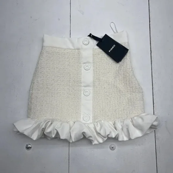スカート PINKO Sangallo skirt White Pinko Woman Long Balloon Skirt 105214 A2LD Z04 – Khloefemme